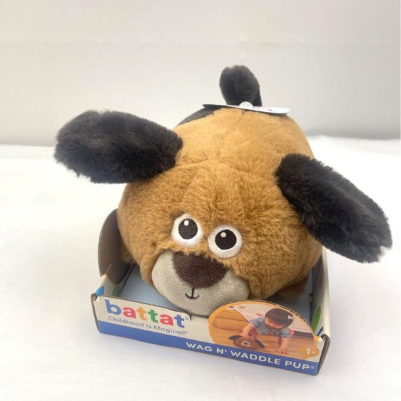Battat Plush Crawling Toy Dog  Interactive Stuffed Animal  Toddler Toy Puppy 12M - Picture 2 of 16